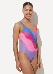 Sporti Afterglow Wide Strap One Piece Swimsuit (22-44)