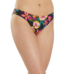 Hurley Women's Fiji Fantasy Reversible Moderate Bikini Bottom
