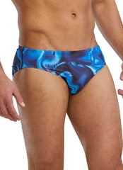 TYR Men's Waveform Durafast Elite Brief Swimsuit