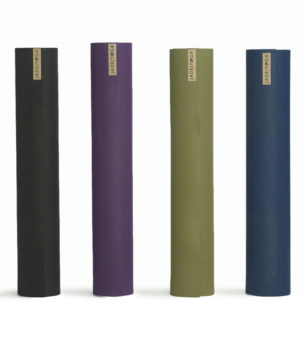 Jade Yoga Harmony Natural Rubber Yoga Mat 74" 5mm