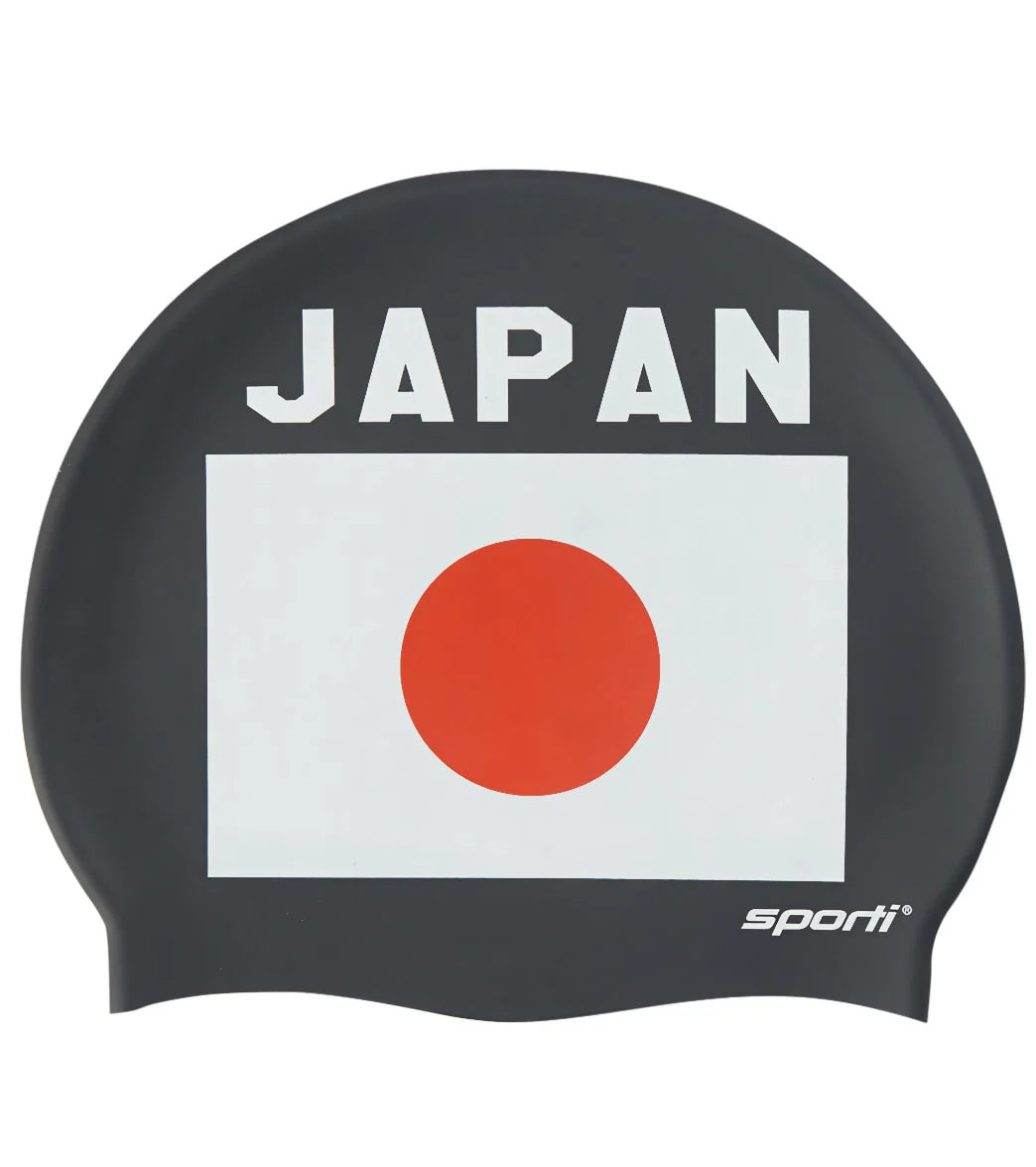 Sporti Japan Silicone Swim Cap