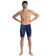 Arena Men's Team Painted Stripes Jammer Swimsuit