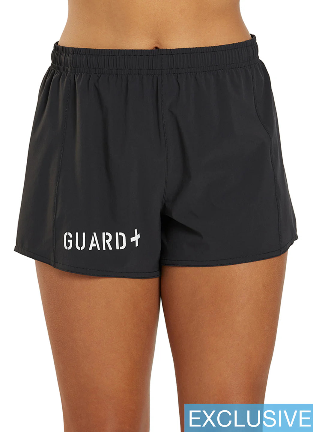 JOLYN Women's Janie Lifeguard Logo Run Short
