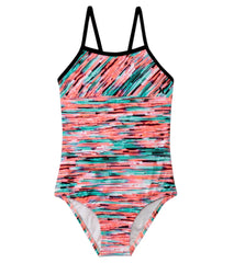 Hurley Girls' Static One Piece (7yrs-14yrs)