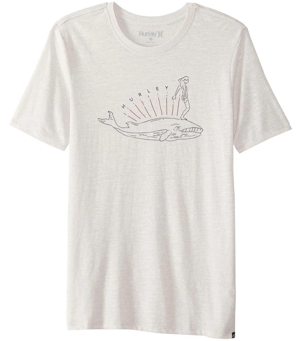 Hurley Men's Whaler Tri-Blend Short Sleeve Tee