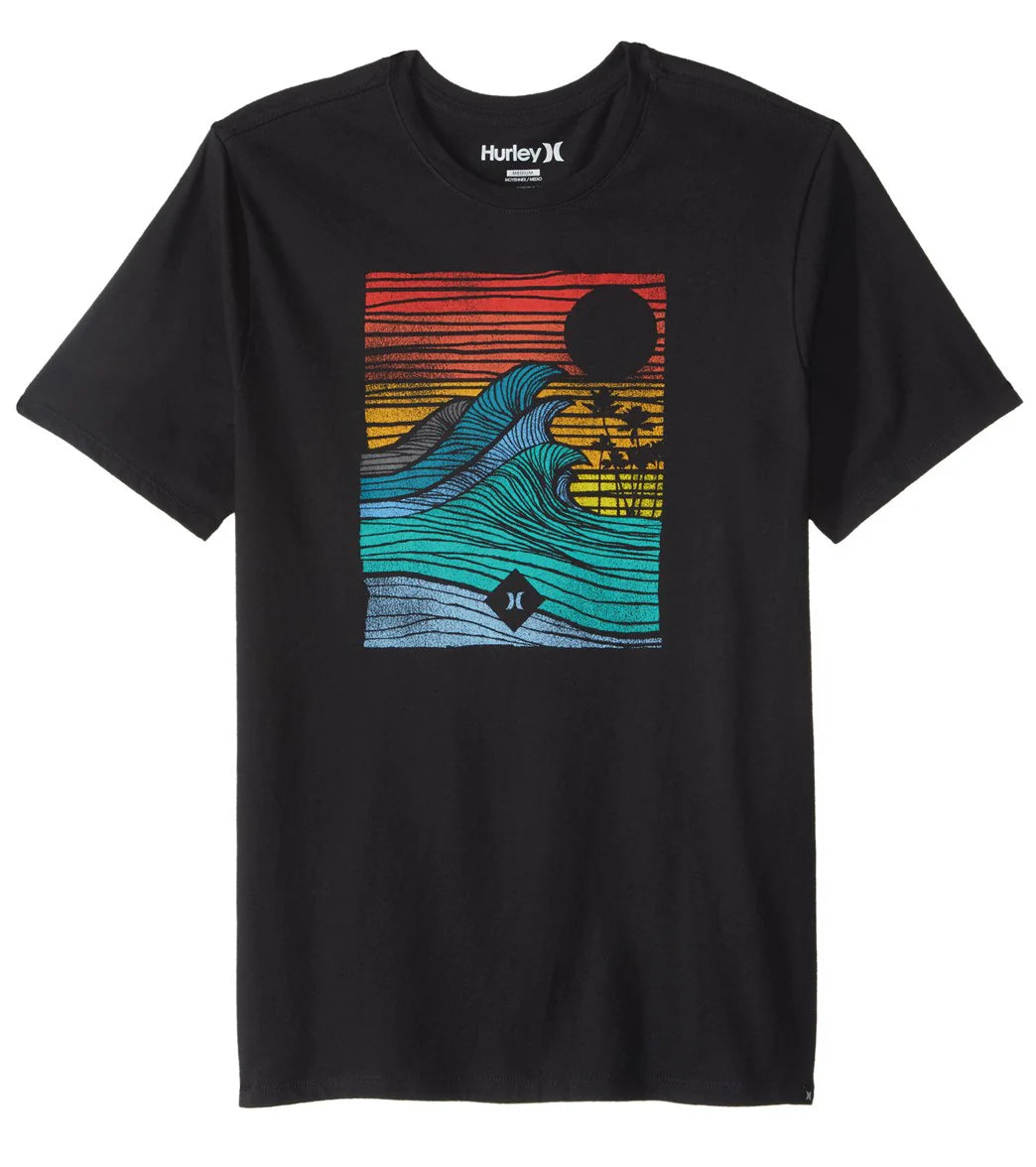 Hurley Men's Tropic Target Short Sleeve Tee