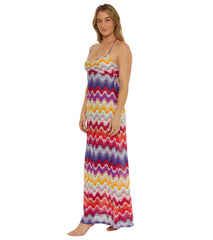 Trina Turk Women's Portofino Halter Maxi Cover Up
