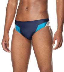 Speedo Men's Edge Splice Brief Swimsuit
