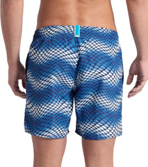 Arena Men's Printed Beach Boxer Swim Trunks