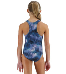 TYR Girls' Starhex Ella Maxfit One Piece Swimsuit (Little Kid, Big Kid)