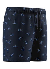 Speedo Boys' Anchor Print 13" Volley Swim Trunks (Toddler, Little Kid, Big Kid)