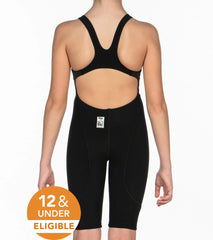 Arena Girls' Powerskin ST 2.0 Junior Elite II Open Back Tech Suit Swimsuit