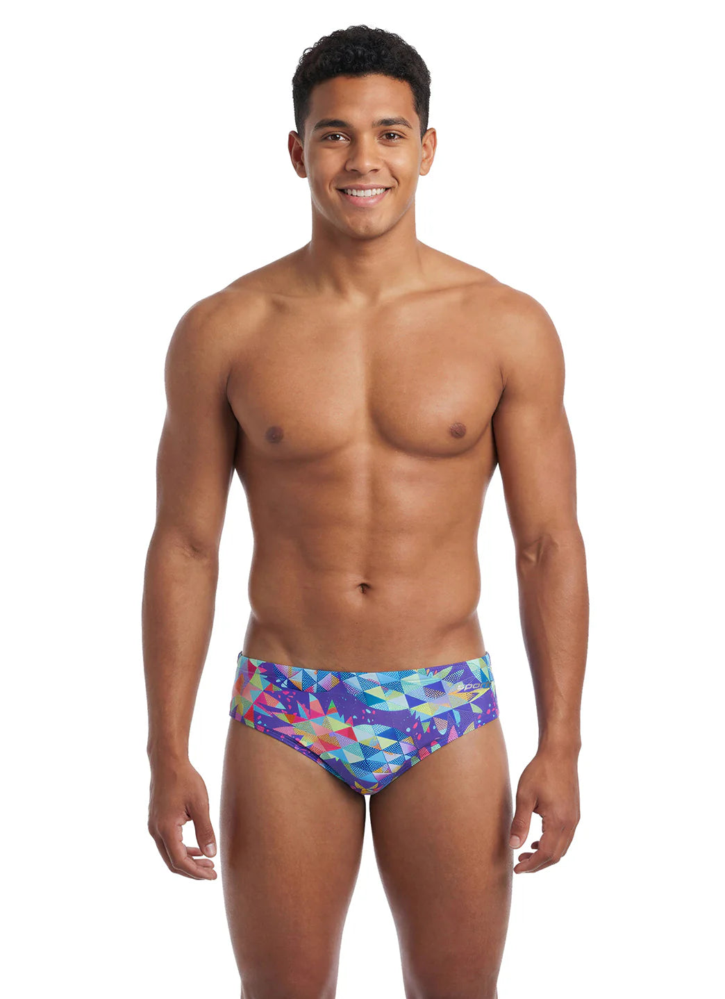 Sporti Aloha Mosaic Brief Swimsuit (26-40)
