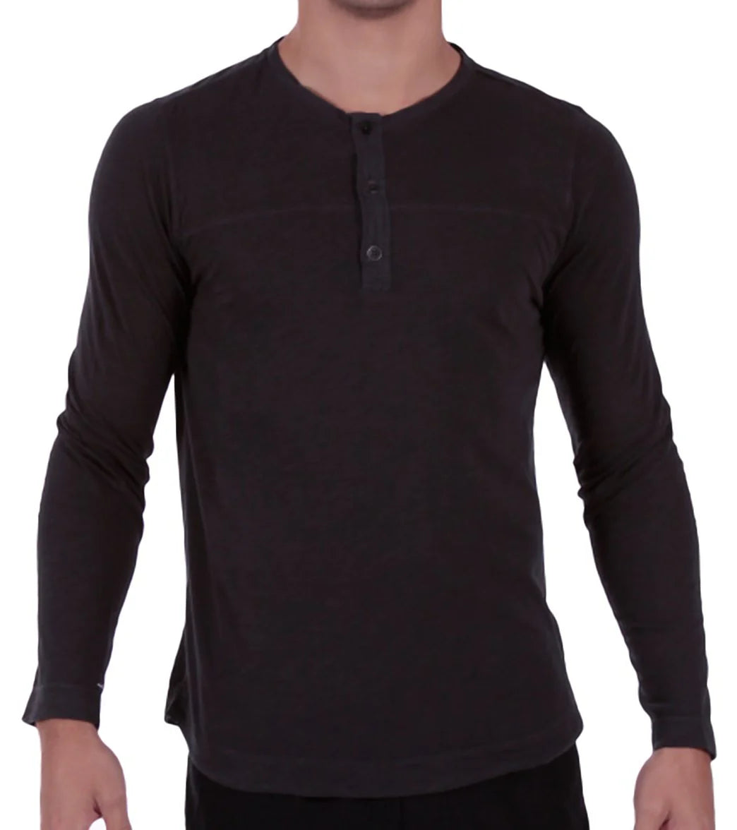 Hurley Guys' Fuse Henley L/S Shirt