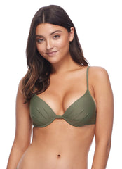 Body Glove Women's Smoothies Greta Underwire Bikini Top