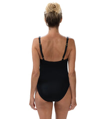 Dolfin Aquashape Women's Printed Moderate Square Neck One Piece Swimsuit