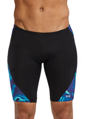 TYR Men's Waveform Durafast Elite Blade Splice Jammer Swimsuit