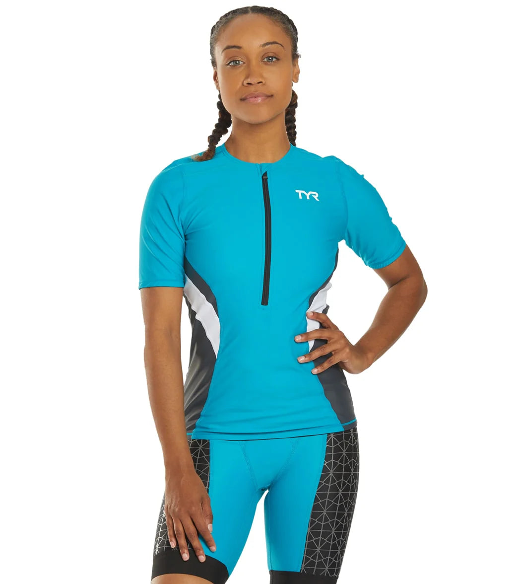 TYR Women's Competitor Short Sleeve Top