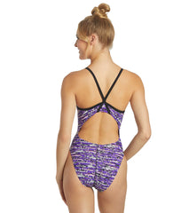 Sporti Shark Thin Strap One Piece Swimsuit