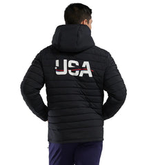 TYR Men's USA Hydrosphere Mission Puffer Jacket