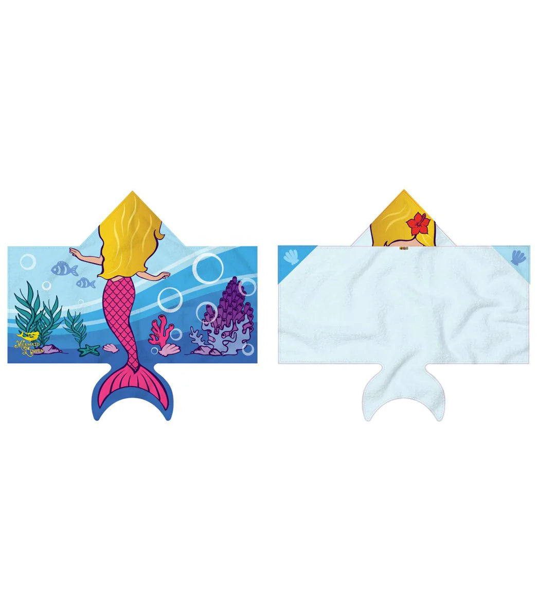 Body Glove Girls' Hoodie Towel