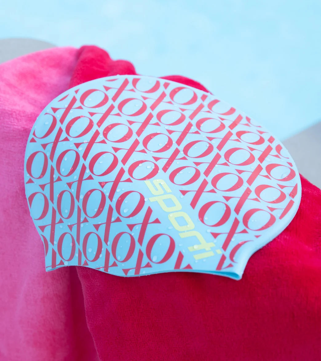 Sporti x Alex & Gretchen Walsh XOXO Silicone Swim Cap