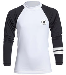 Hurley Boys' Icon Long Sleeve Rashguard (8yrs-16yrs)