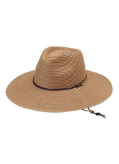 Wallaroo Women's Sanibel Wide Brim Straw Hat