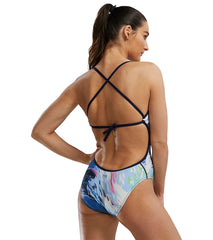 TYR Women's Transient Crosscutfit Tieback One Piece Swimsuit