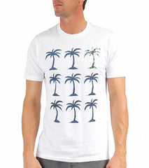 Hurley Men's Flammo Palms Premium S/S Tee