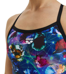 Arena Women's Allover Challenge Back One Piece Swimsuit
