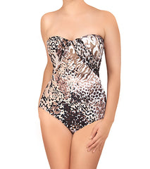 Jantzen Clio's Cougar One Piece Swimsuit