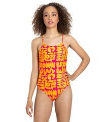 Sporti x She Is This Limited Edition Shine Bright Micro Back One Piece Swimsuit