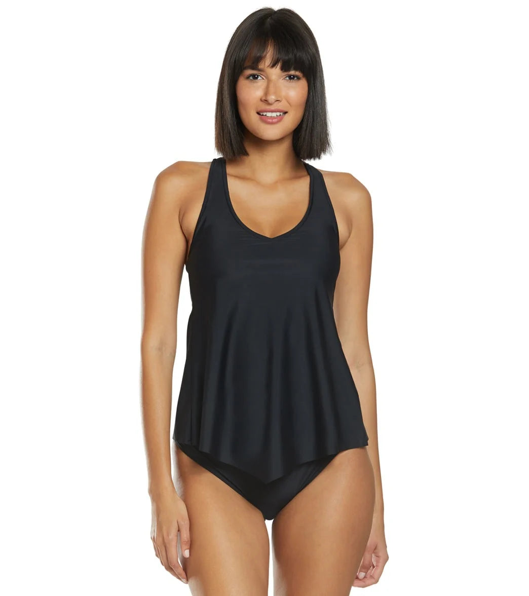 Sporti Sofia Flowy Racerback Tankini Top