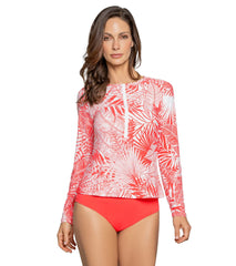 Jantzen Women's Garden Euphoria Rosie Rash Guard