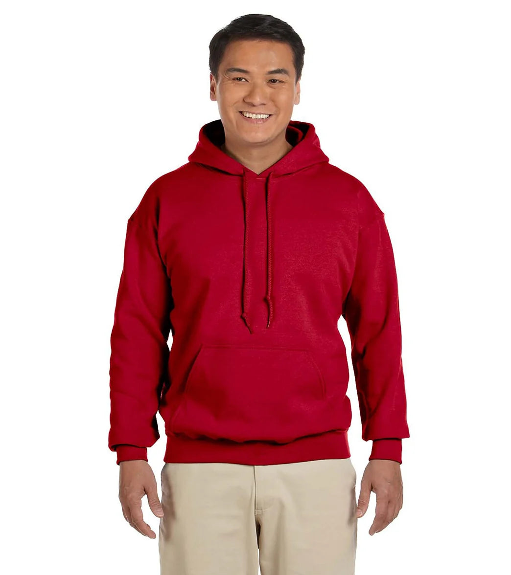 Gildan Unisex Heavy Blend Hoodie Cherry Red