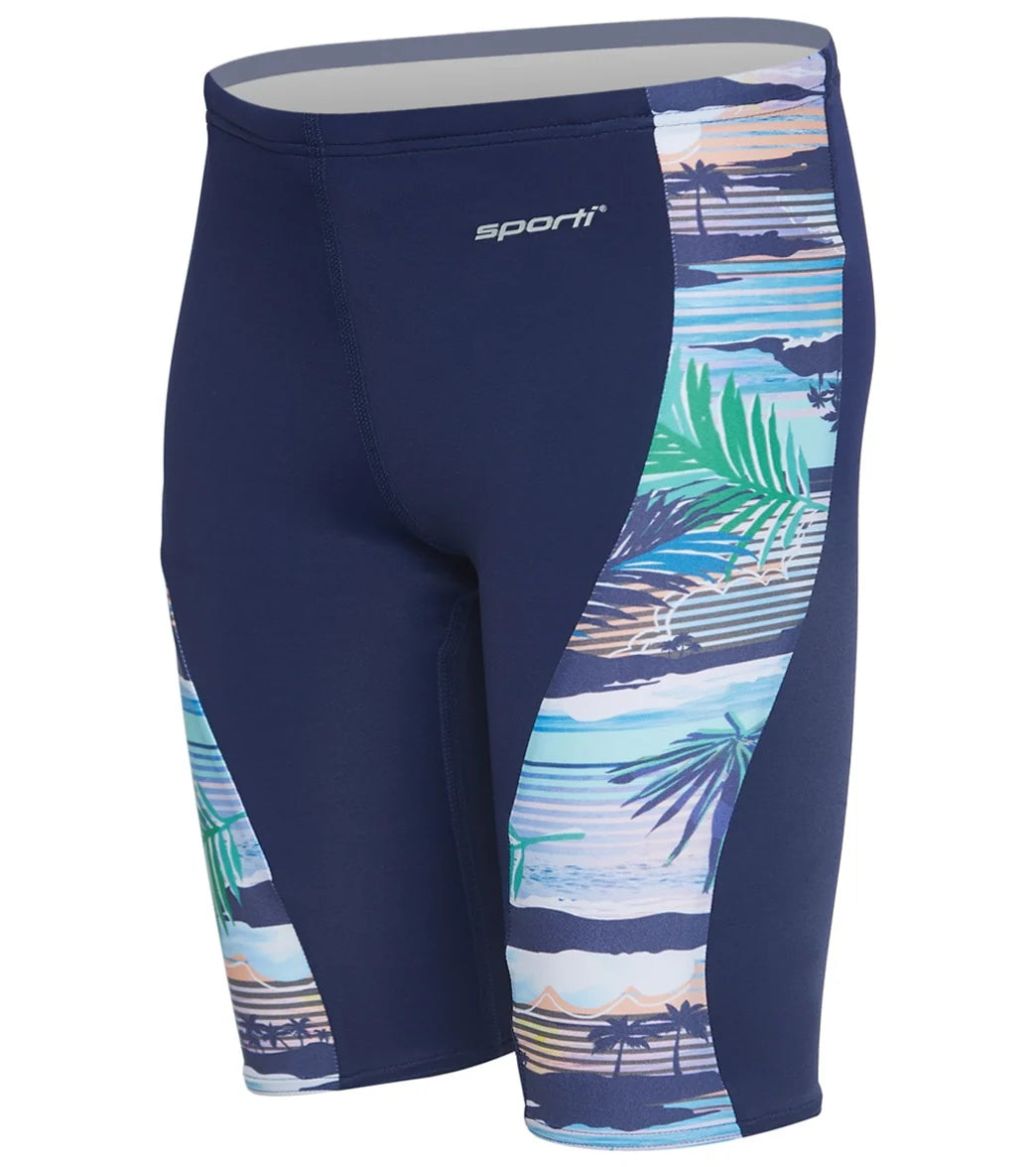 Sporti Tropic Splice Jammer Swimsuit Youth (22-28)