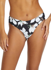 Volcom Women's Print Midnight Lily Cheeky Bikini Bottom