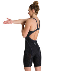 Arena Women's Limited Edition Bishamon Warrior Powerskin Carbon Glide Open Back Tech Suit Swimsuit