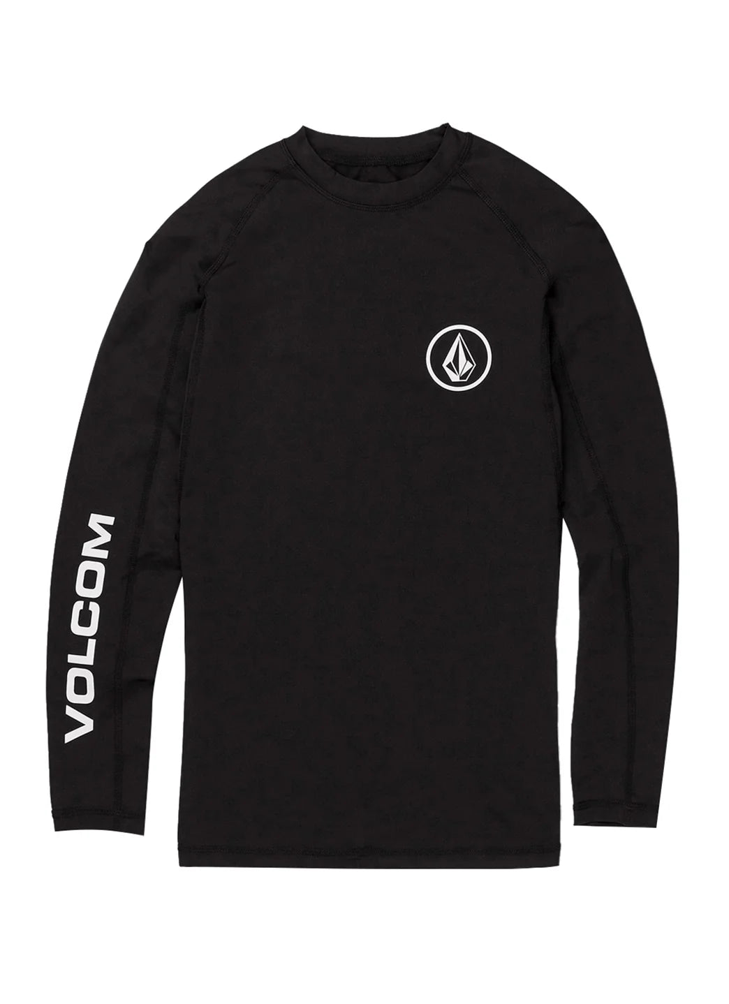 Volcom Men's Lido Solid Long Sleeve UPF 50 Rash Guard