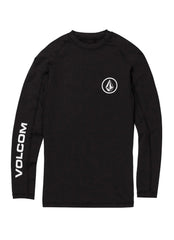 Volcom Men's Lido Solid Long Sleeve UPF 50 Rash Guard