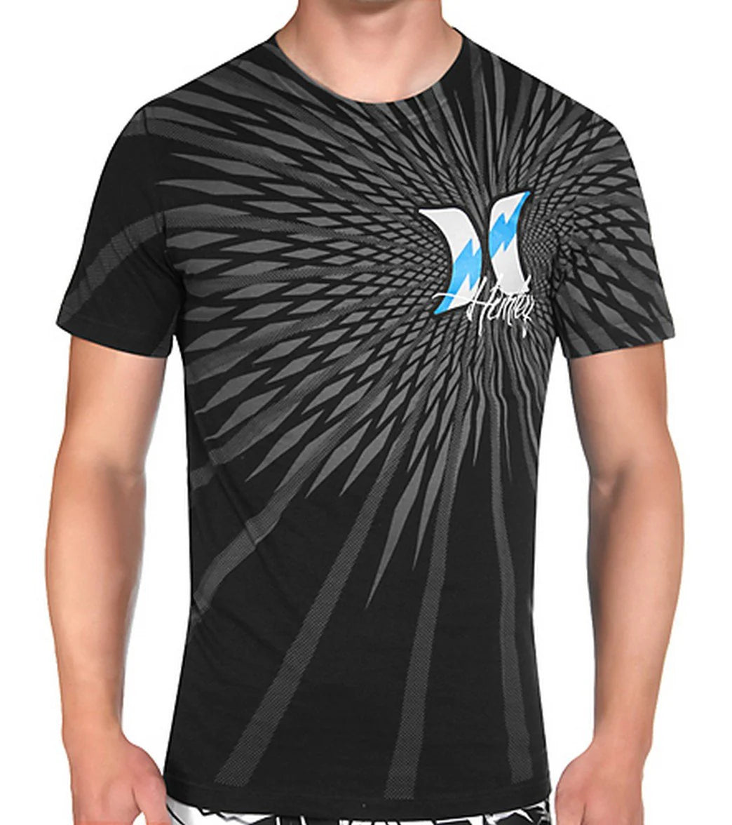 Hurley Guys' Burstington McDaniels S/S T-Shirt