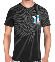 Hurley Guys' Burstington McDaniels S/S T-Shirt