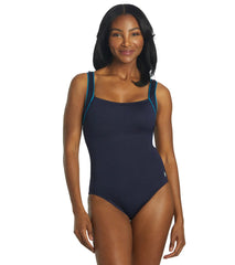TYR Women's Hexa Square Neck Controlfit One Piece Swimsuit
