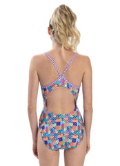 Dolfin Uglies Women's Build Me Up V-2 Back One Piece Swimsuit