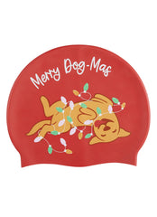 Sporti Merry & Bark Silicone Swim Cap