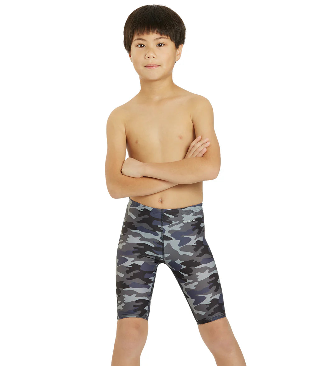 Sporti Camouflage Jammer Swimsuit Youth (22-28)