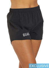 JOLYN Women's Janie Lifeguard Logo Run Short