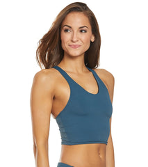 Sporti Active Ribbed Racerback Crop Bikini Top