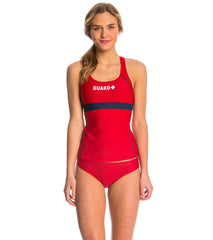 Sporti Guard Racerback Solid Tankini Top